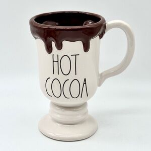 Rae Dunn HOT COCOA Holiday Christmas Limited Edition Ceramic Mug/Cup